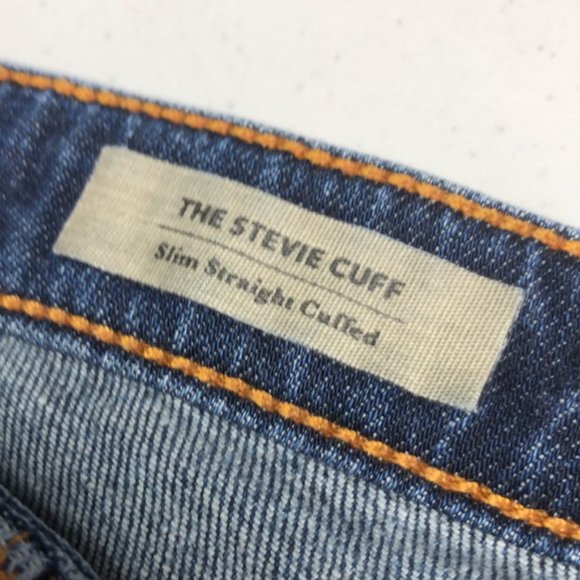 MADE IN USA ๐บ๐ธ AG ADRIANO GOLDSCHMIED STEVIE CUFF JEANS 27x26 ๐บ๐ธ - Picture 4 of 13